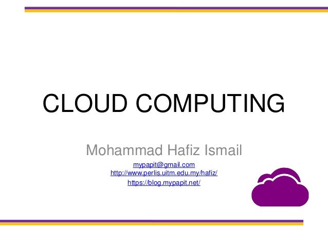 cloud computing thesis topic suggestion needed