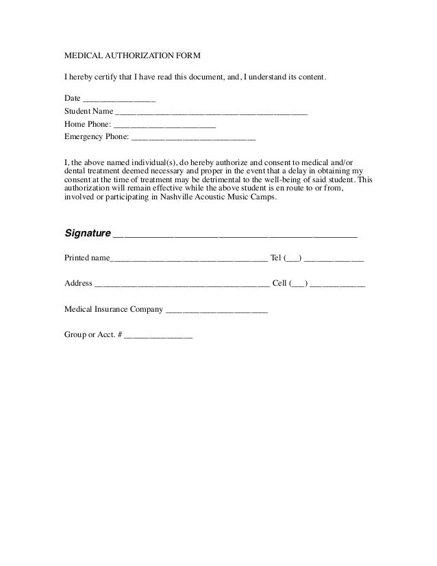liability release form templates