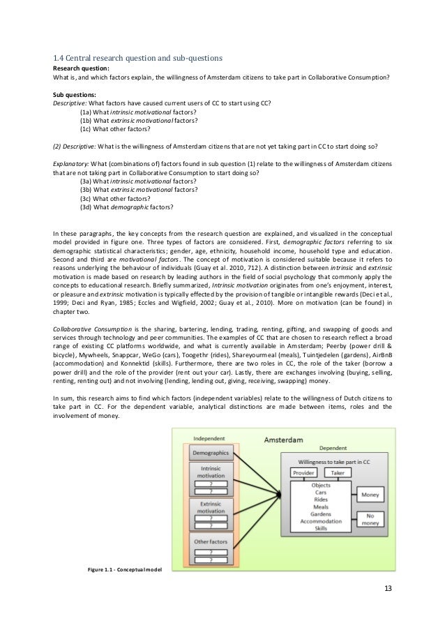 What is a thesis statement/research question? How do I