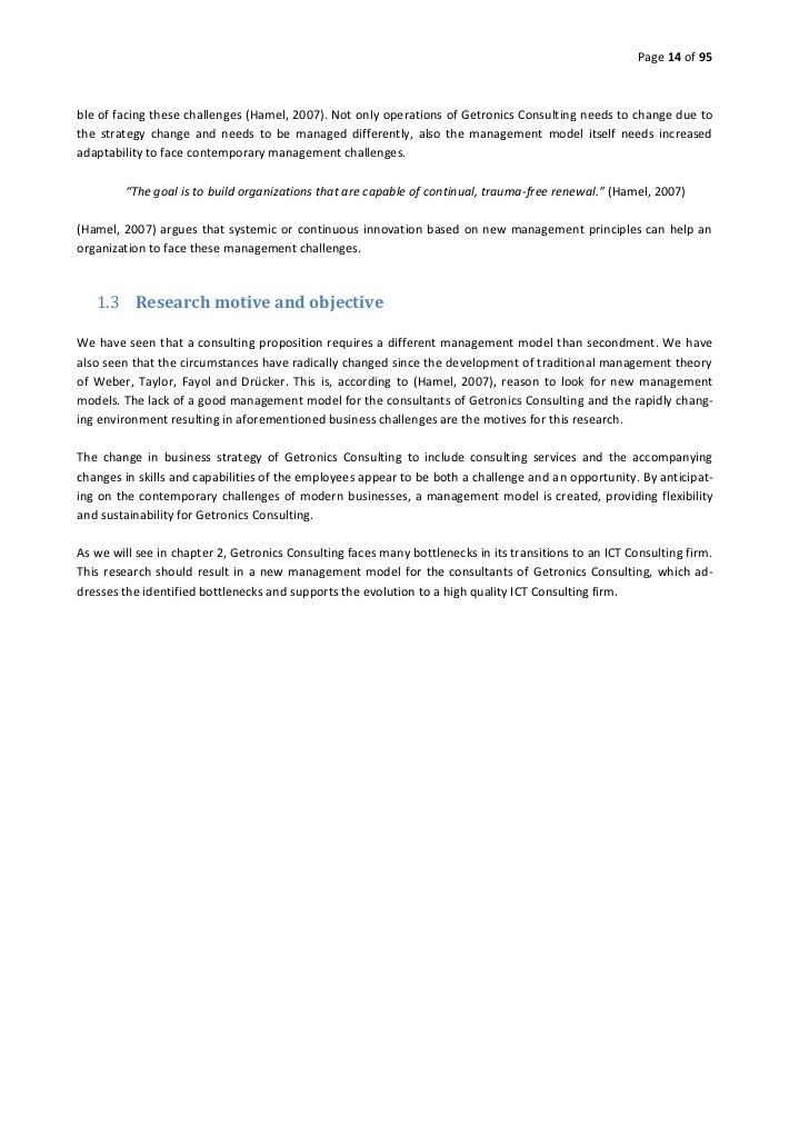 master thesis management consulting master thesis management consulting