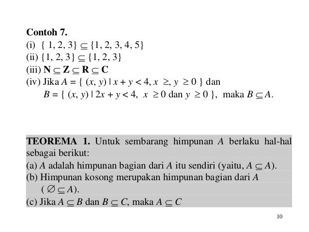 Materi himpunan