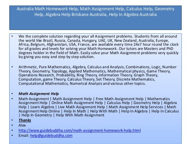 Live homework help