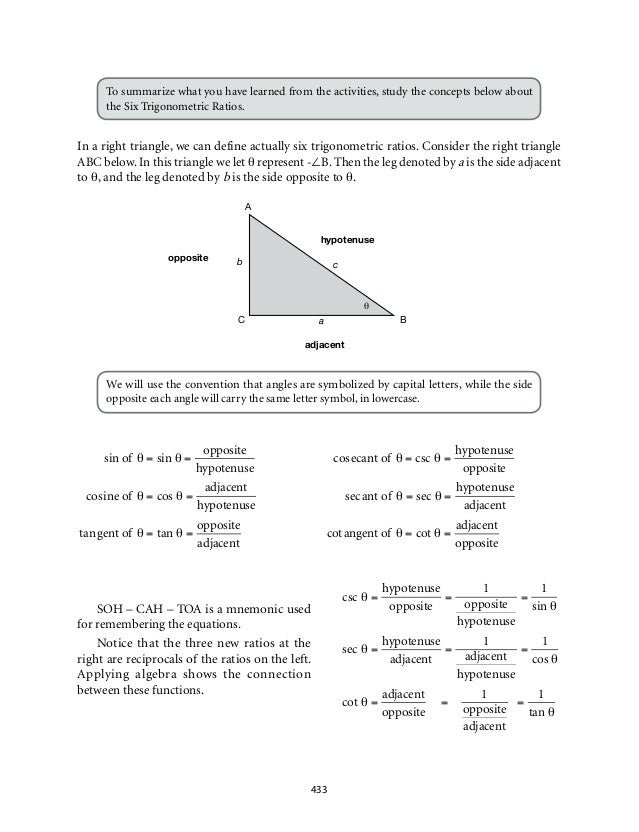 Worksheet Sohcahtoa Worksheet sohcahtoa worksheet answers together math trigonometry worksheets algebra ii trig answer