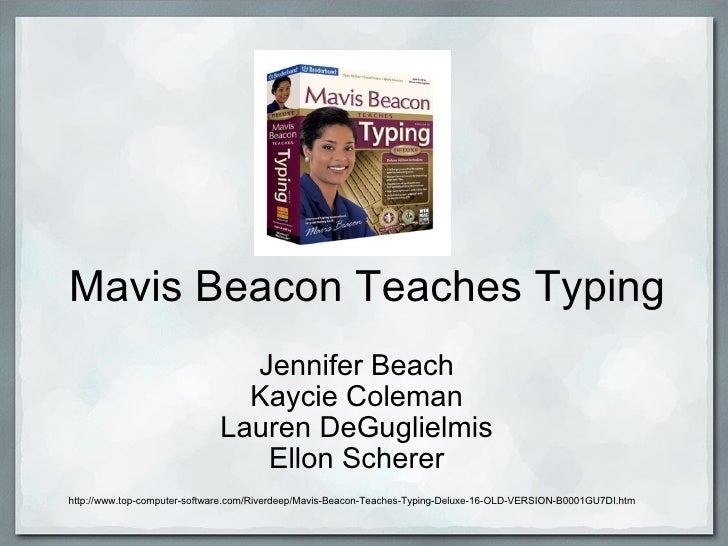 CRACK Mavis Beacon Teaches Typing Platinum 20