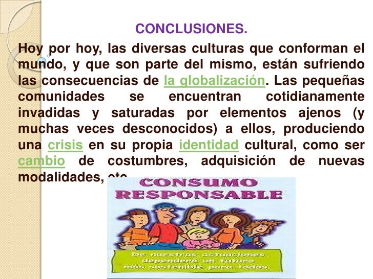 consumismo y globalizacion