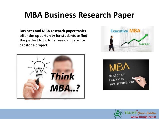 Topics of research papers