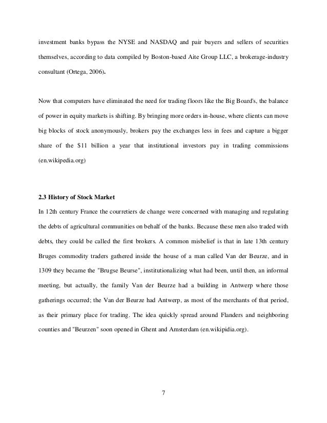 Ubs electronic trading system