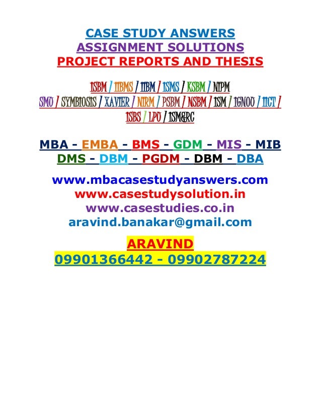 Case study hrm answers