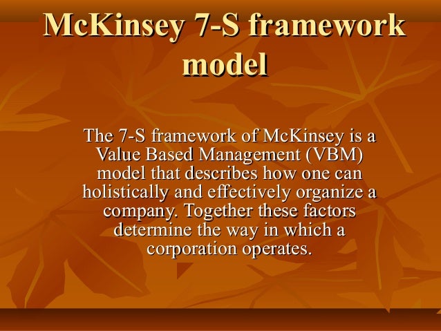 mckinsey s 7s model applied to apple Mckinsey s 7s model applied to apple are able to give the best results are, in my opinion, mckinsey 7s model and galbraith`s star modelboth models are useful because they describe very important organisational elements and recognise the interaction between them both also require organisations to use a chosen strategy to inform structure decisions. mckinsey s 7s model applied to apple Mckinsey s 7s model applied to apple are able to give the best results are, in my opinion, mckinsey 7s model and galbraith`s star modelboth models are useful because they describe very important organisational elements and recognise the interaction between them both also require organisations to use a chosen strategy to inform structure decisions.