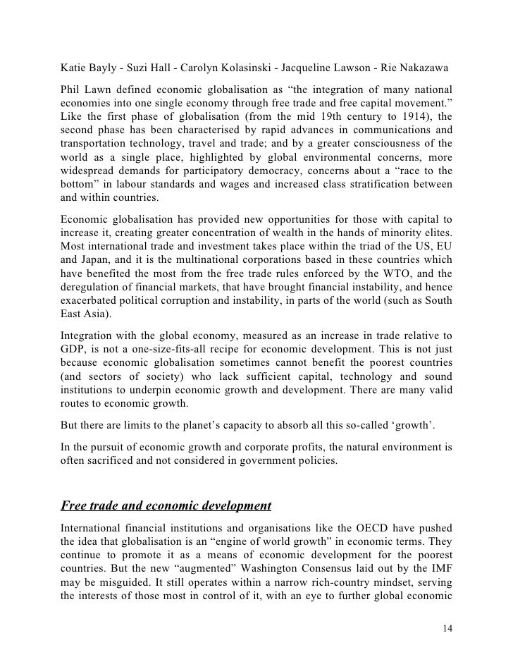 positive and negative effect of globalization essay This feature is not available right now please try again later. positive and negative effect of globalization essay This feature is not available right now please try again later.