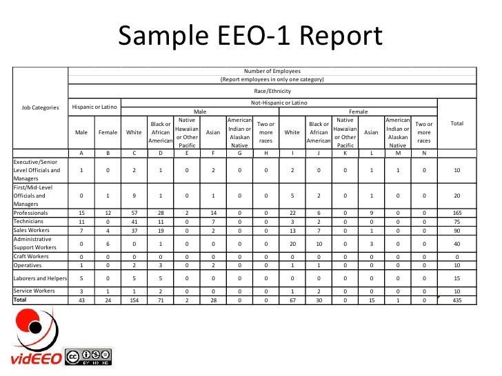 eeo 1 report template measuring eeo compliance eeo 1 report template measuring eeo compliance