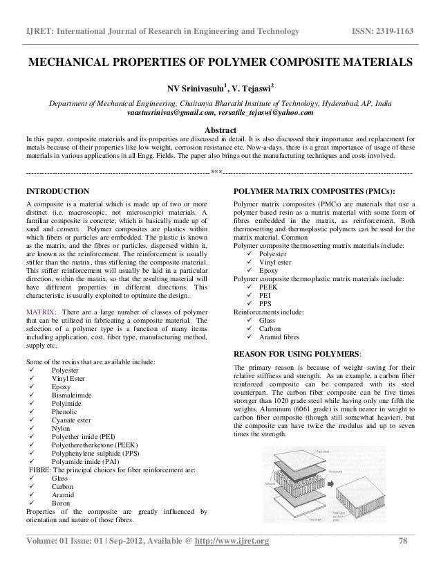 Thermal Analysis of Composites