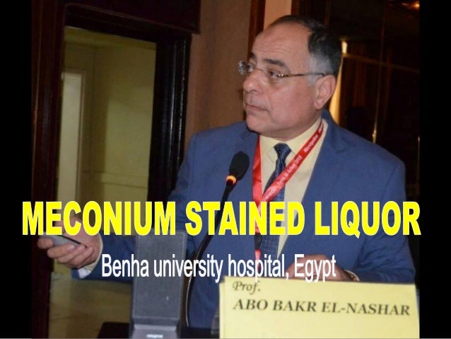 thesis on meconium stained liquor thesis on meconium stained liquor