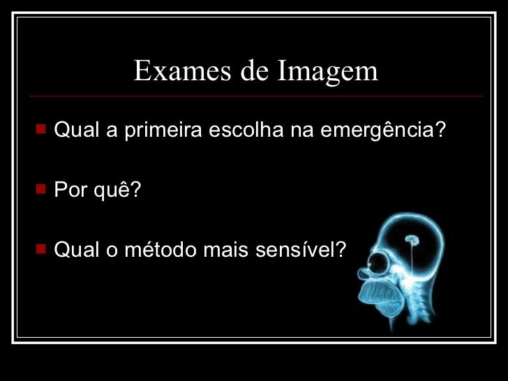 Avc exames
