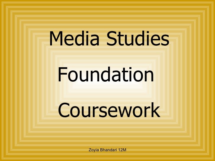 media studies coursework help