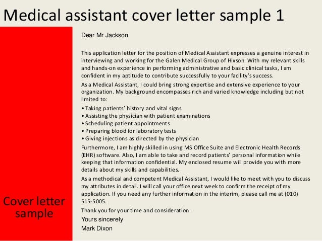 How to write a cover letter for medical transcriptionist