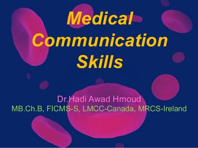 medical communication skill medical comunication