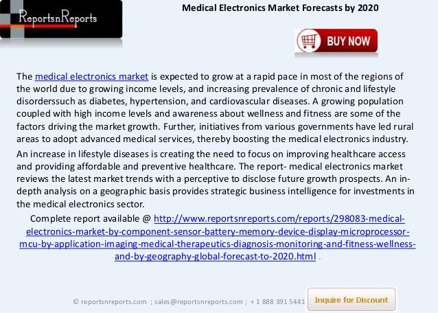 Indian Medical Electronics Industry Outlook 2020