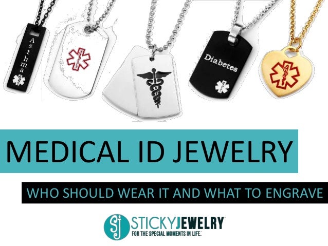 Medical id jewelry who should wear it and what to engrave