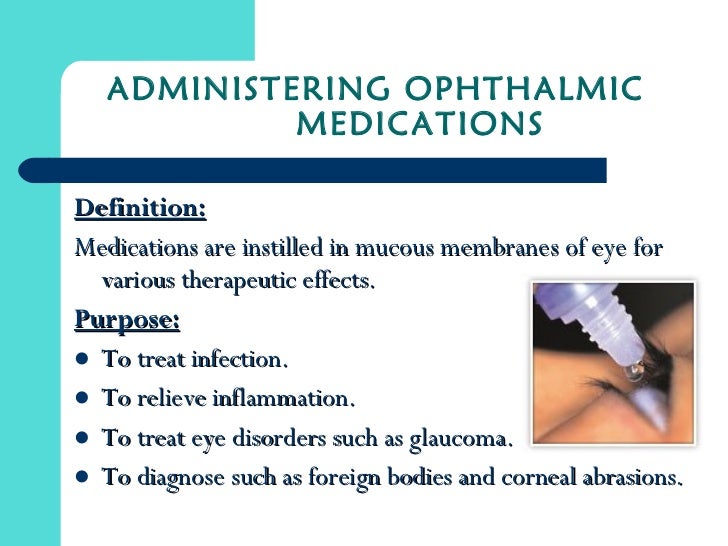 Medication administration