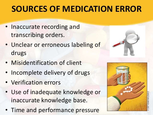 Prevention Of Medication Errors And Nursing Practice