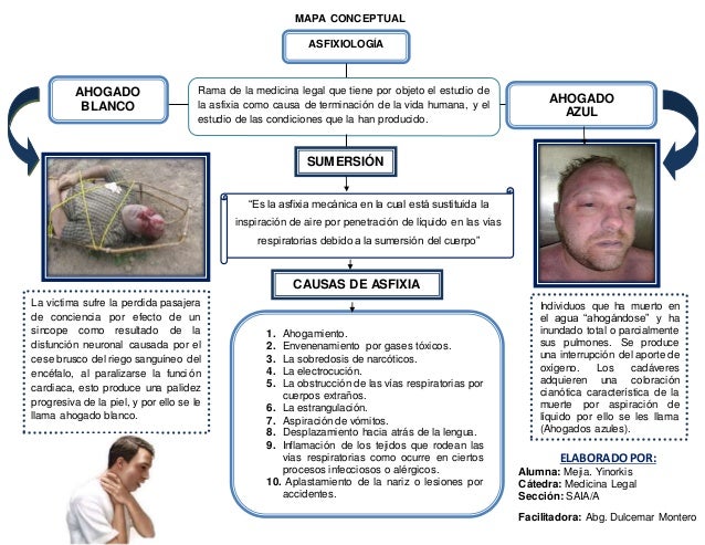 Saia+Barquisimeto MAPA CONCEPTUALASFIXIOLOGÍARama de la medicina legal que tiene por ...