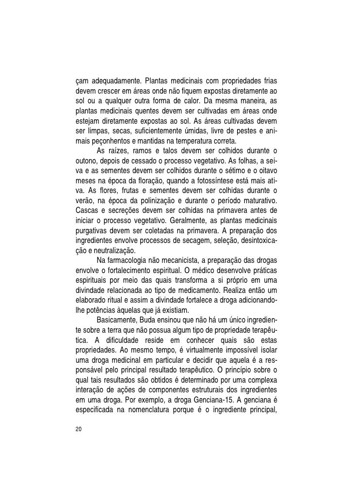 Tratamento de fitoterapia de uma potência