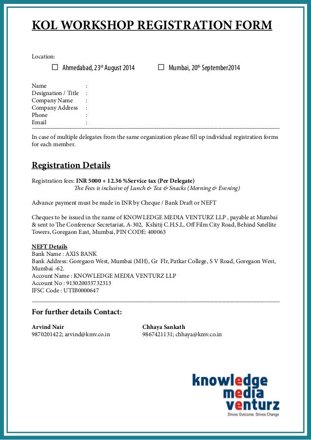 seminar registration form template insaat mcpgroup co free registration forms template