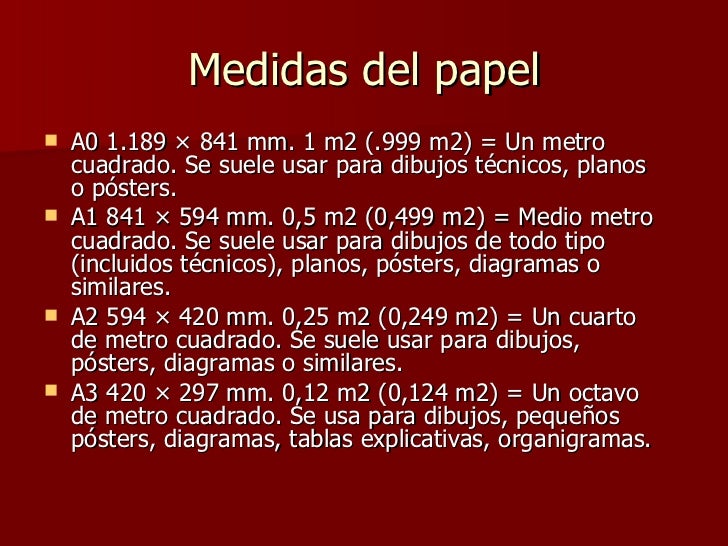 Cuanto Mide 1 2 De Papel Cascaron es.slideshare.net