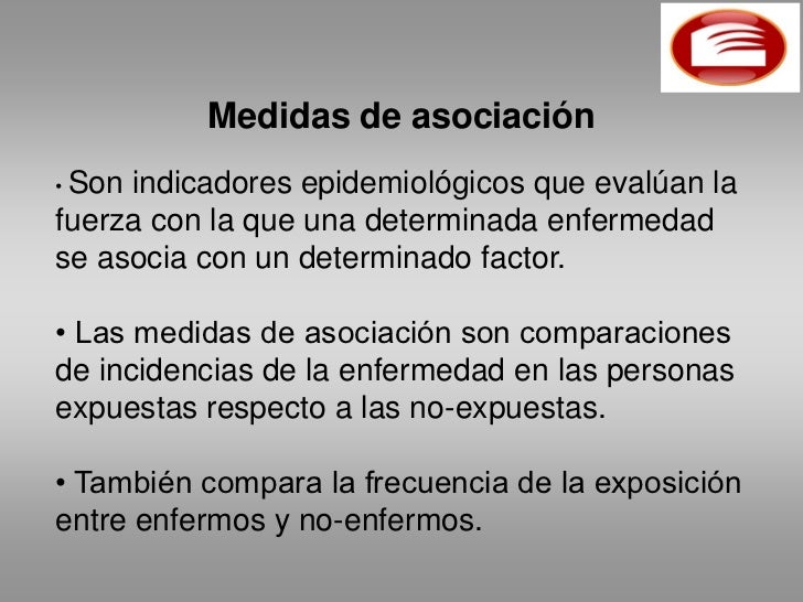 Medidas de asociación