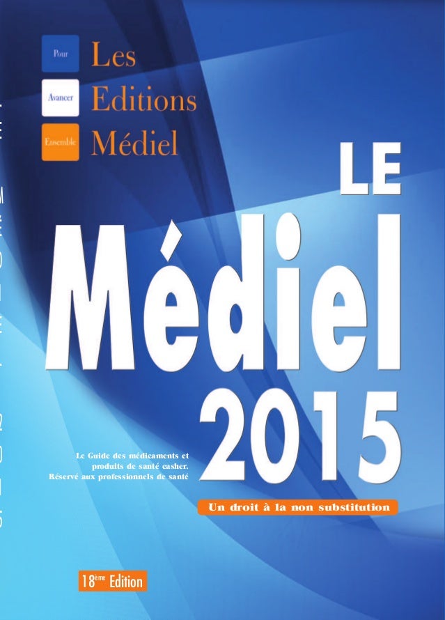 Le Médiel 2015 : Guide des médicaments Mediel-2015-1-638