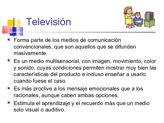 La TV como medio de comunicación