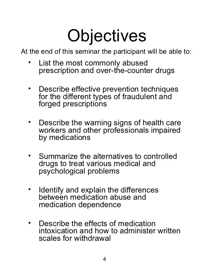 Medication Abuse Handouts by Rand L. Kannenberg