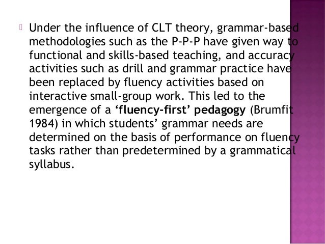 emergence of communicative language teaching emergence of communicative language teaching