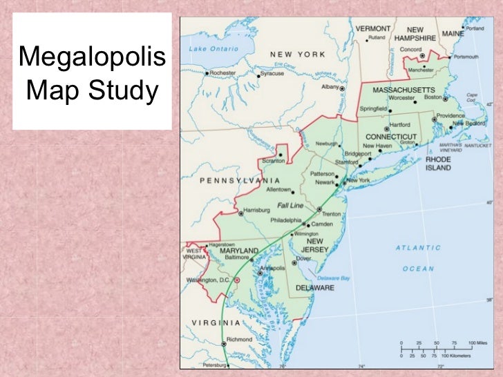 Megalopolis map study ii