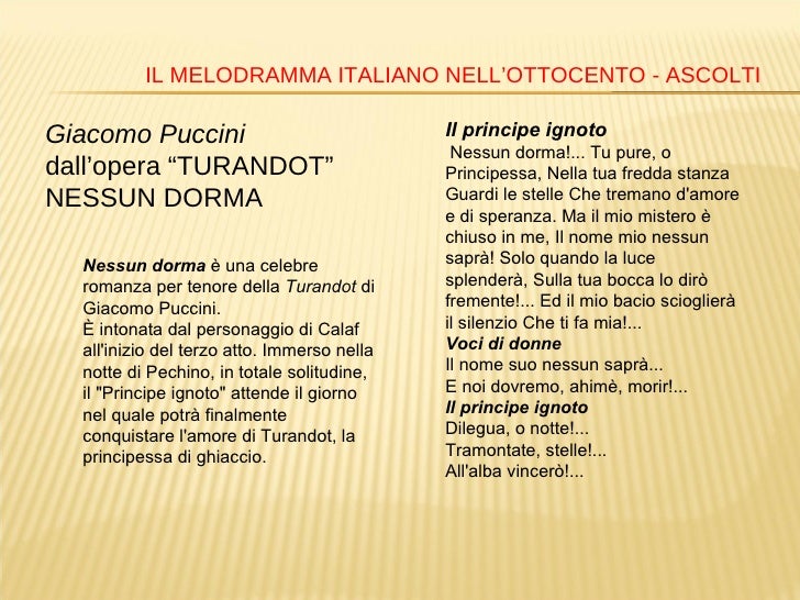 Ma Il Mio Mistero è Chiuso In Me Testo
