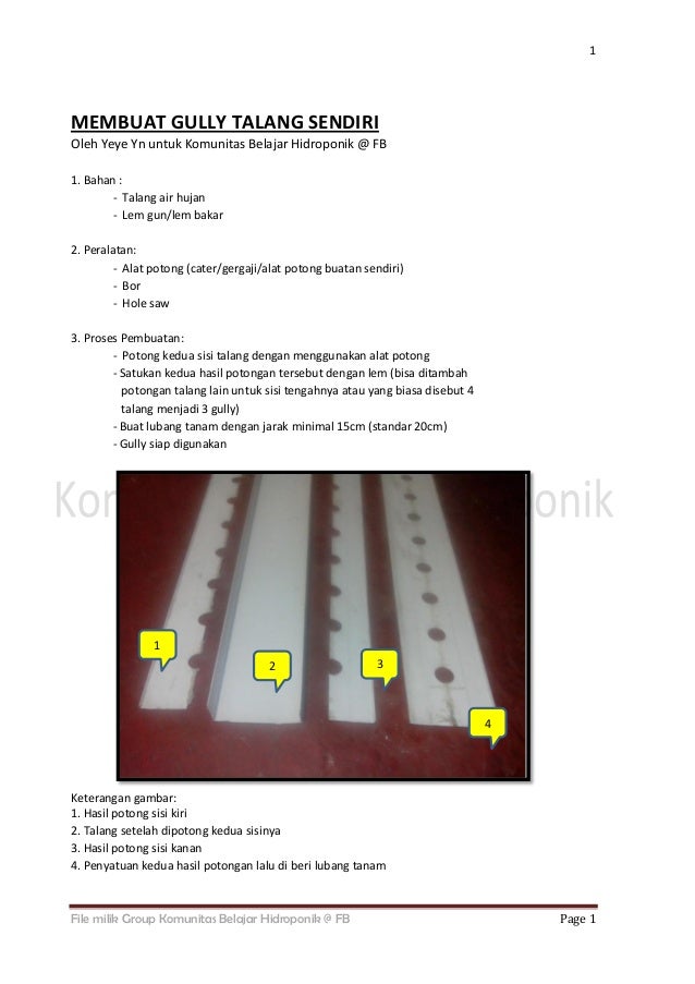 Membuat Hidroponik Talang | membuat gully talang hidroponik sendiri Membuat Hidroponik Talang | membuat gully talang hidroponik sendiri