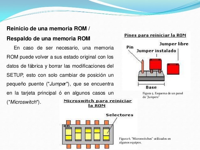 10 características de la memoria rom