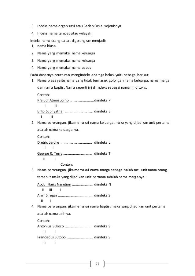 Menentukan sistem kearsipan