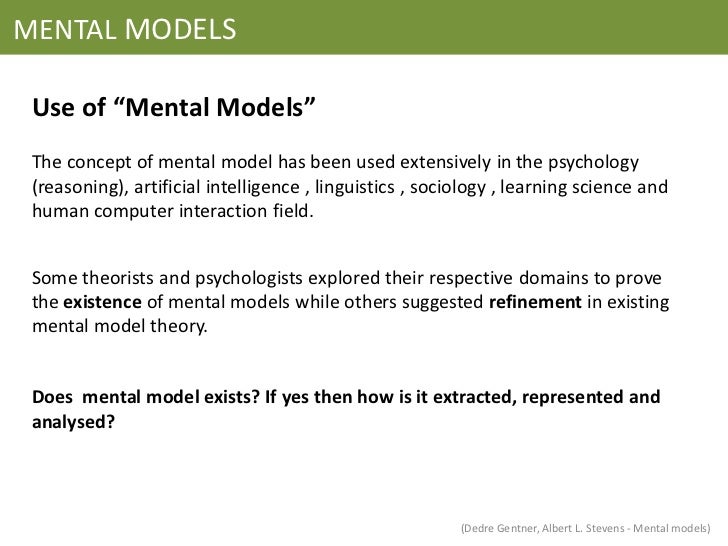 Mental models Final Presentation