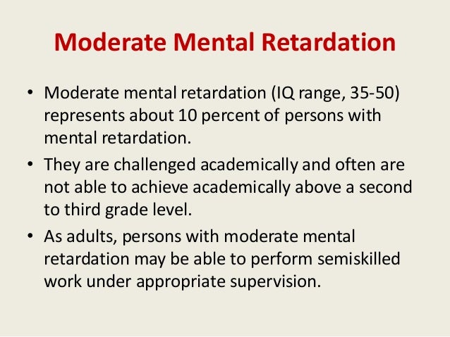 Adults Mental Retardation 10
