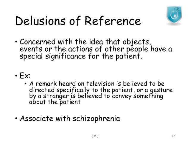 ideas of reference mental state examination ideas of reference mental state examination