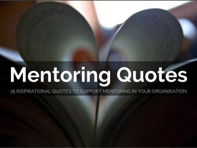 Mentoring Quotes