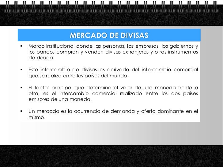 Mercado de forex pdf