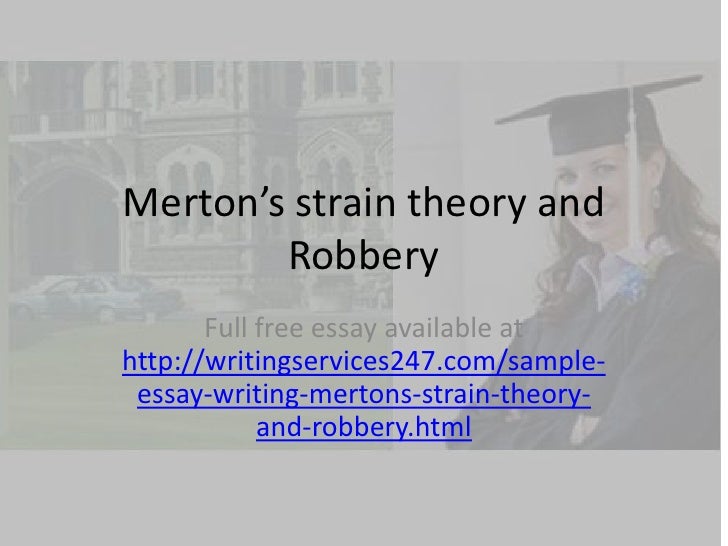Robbery Story Essay