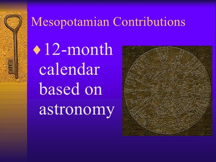 Mesopotamia unit terms