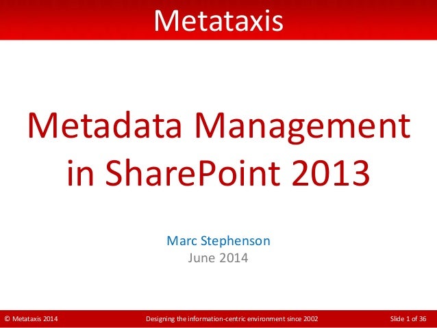 Best Metadata Management Tools