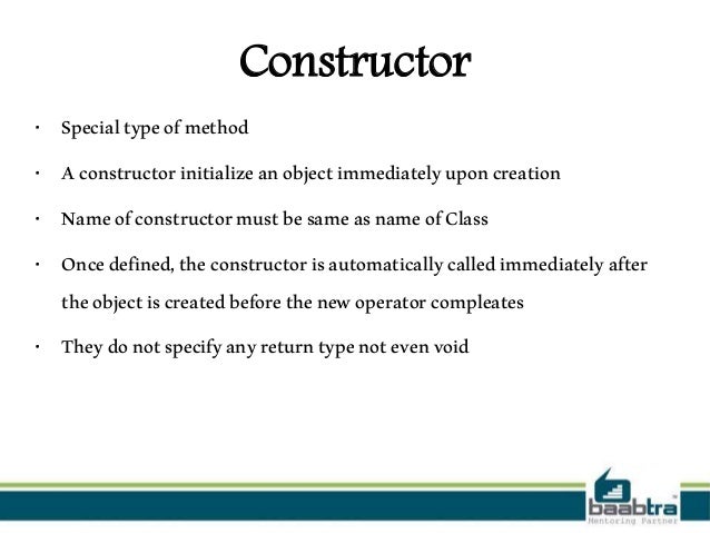 constructor overloading in java constructor overloading in java