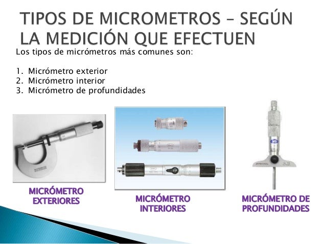 Metrologia – manejo del micrometro