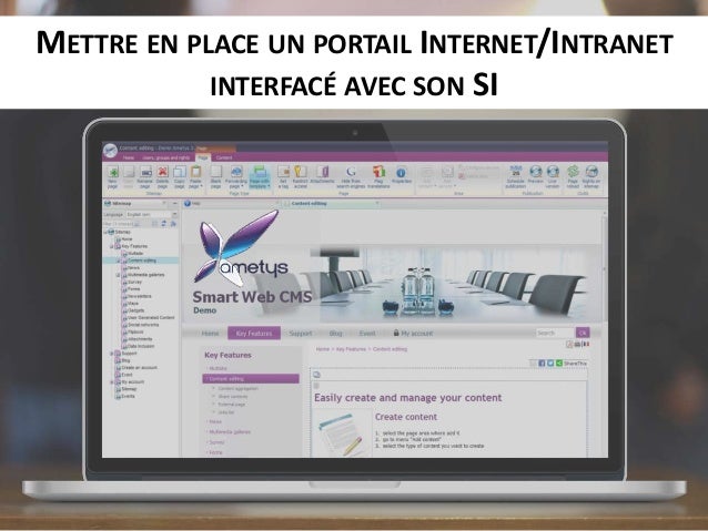 mettre en place un portail internet    intranet interfa u00e7 u00e9 avec son si